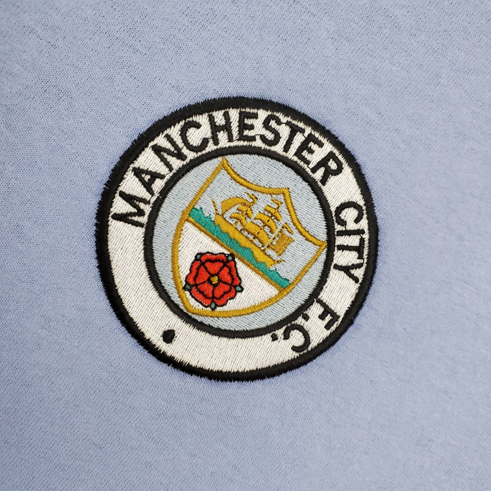 1972 Manchester City home retro Fan version