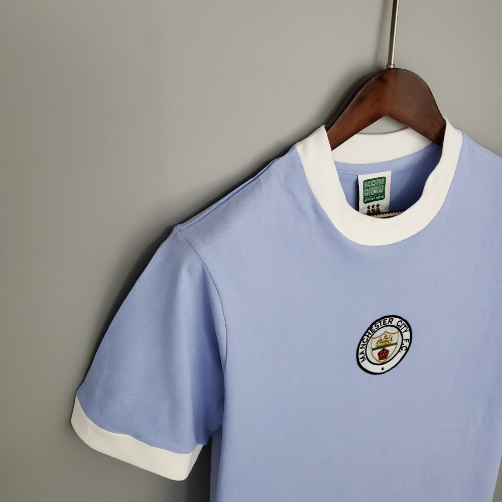 1972 Manchester City home retro Fan version
