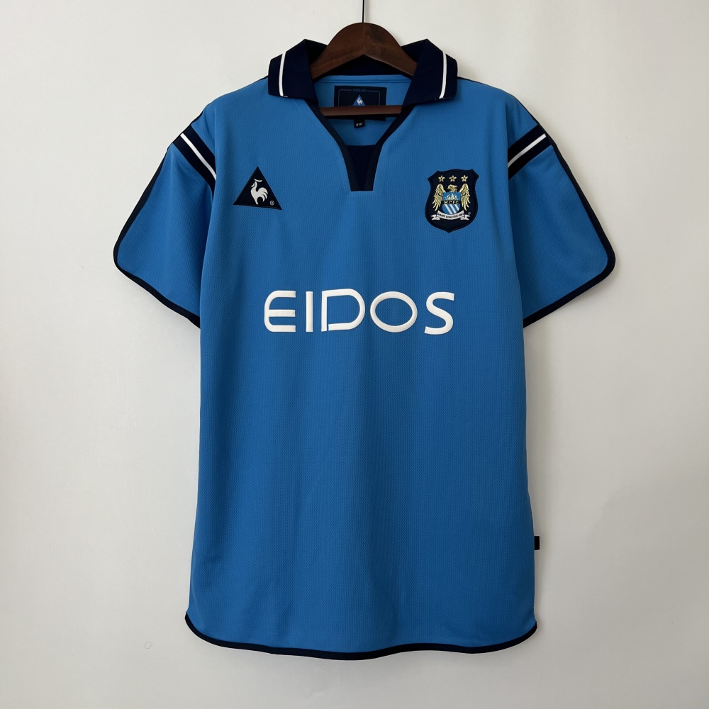0102 Manchester City home retro Fan version