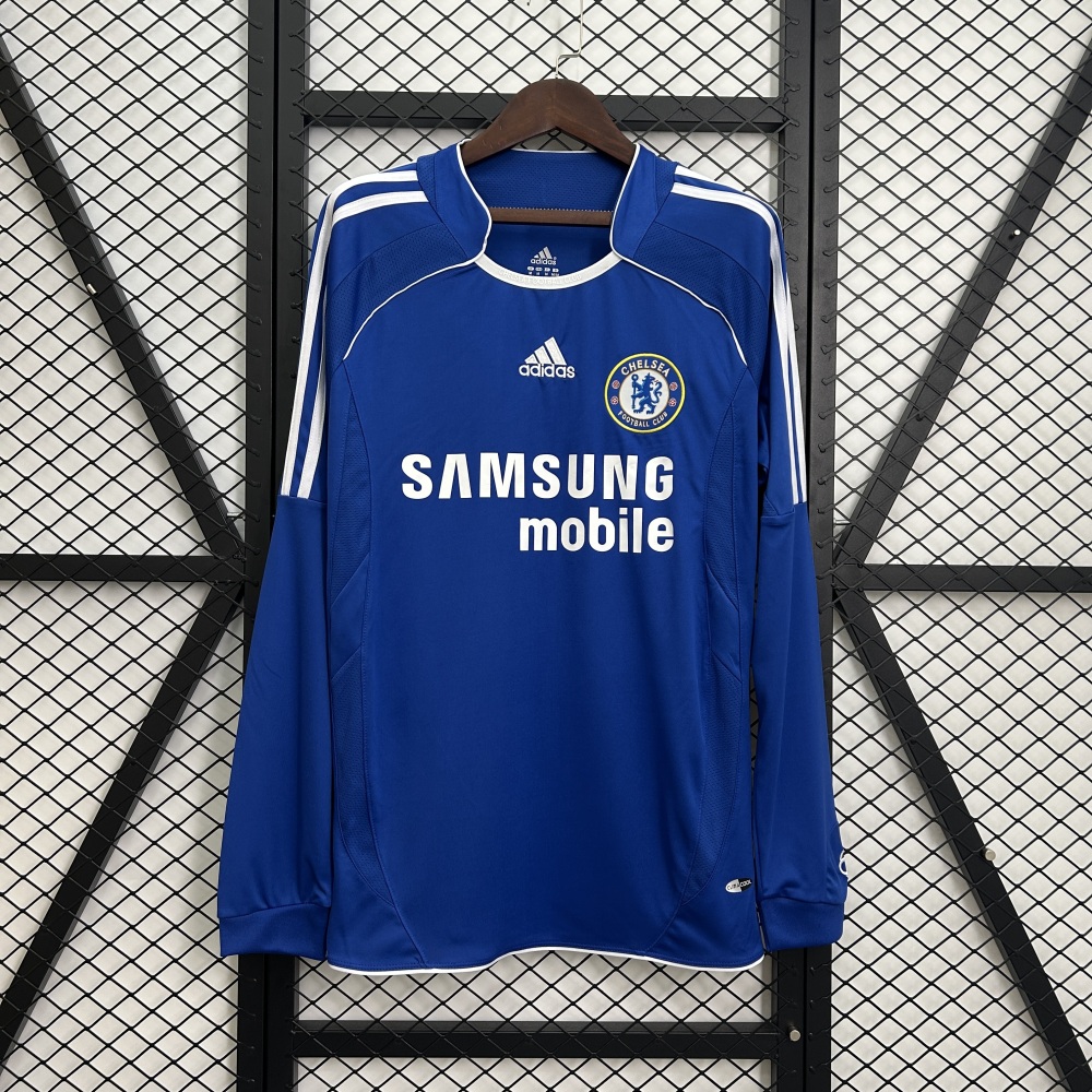 0607 Chelsea home Long sleeve retro Fan version