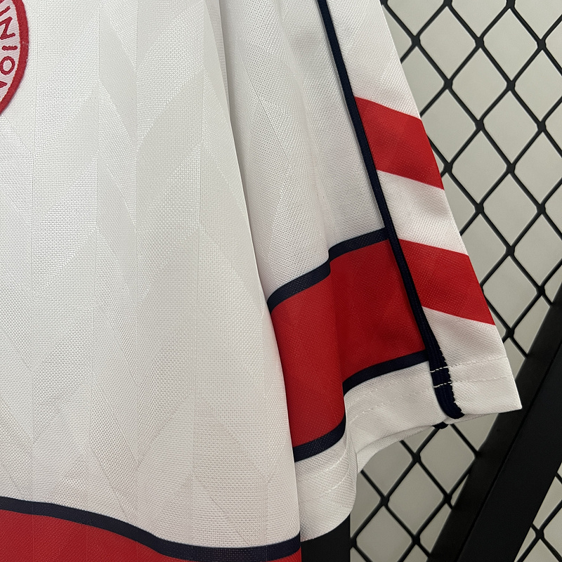 1988 Denmark away retro Fan version