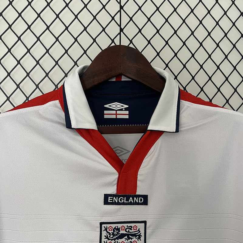 2004 England home retro Fan version