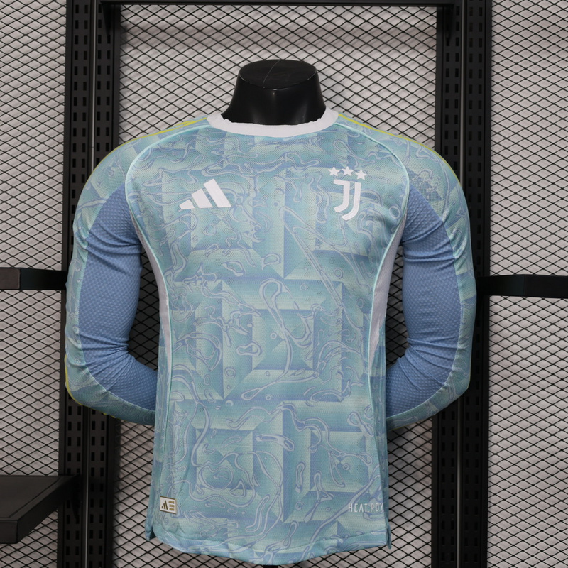 2526 Juventus away Player version Long sleeve