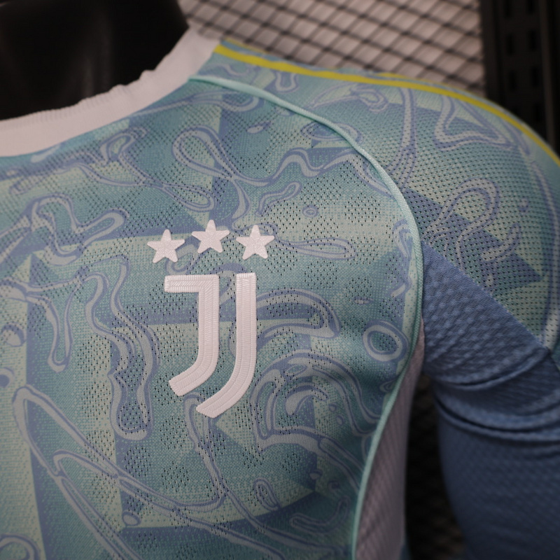 2526 Juventus away Player version Long sleeve