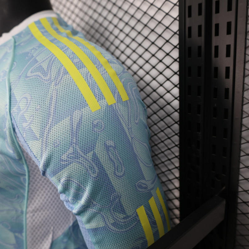 2526 Juventus away Player version Long sleeve