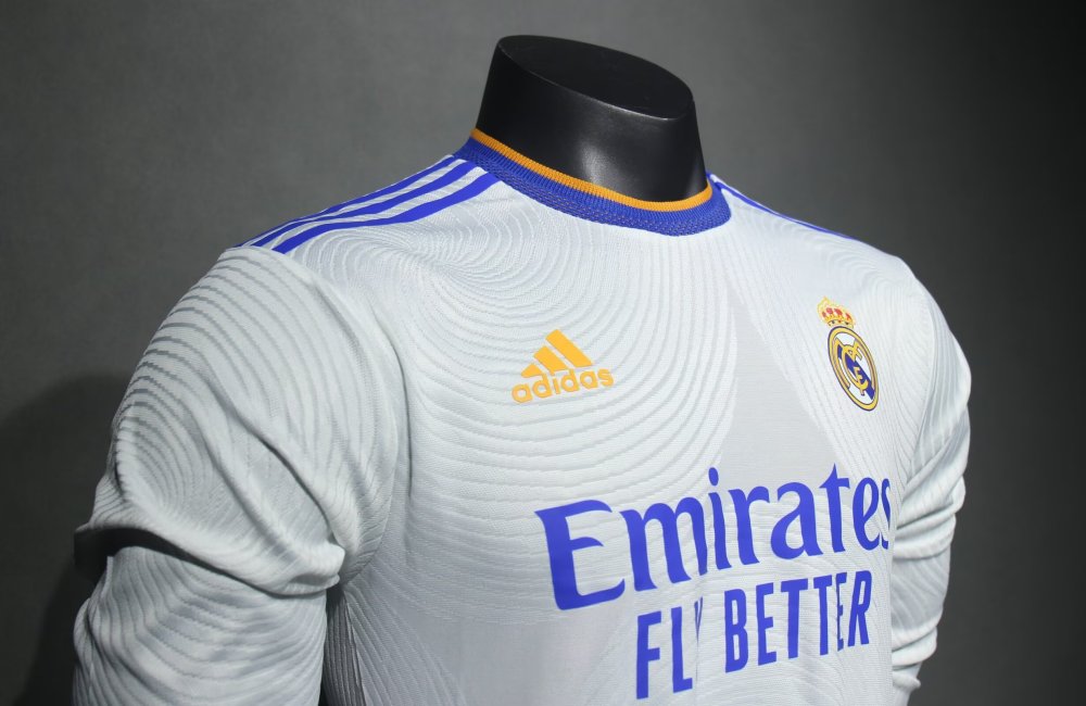 2122 Real Madrid home Long sleeve Retro Player version