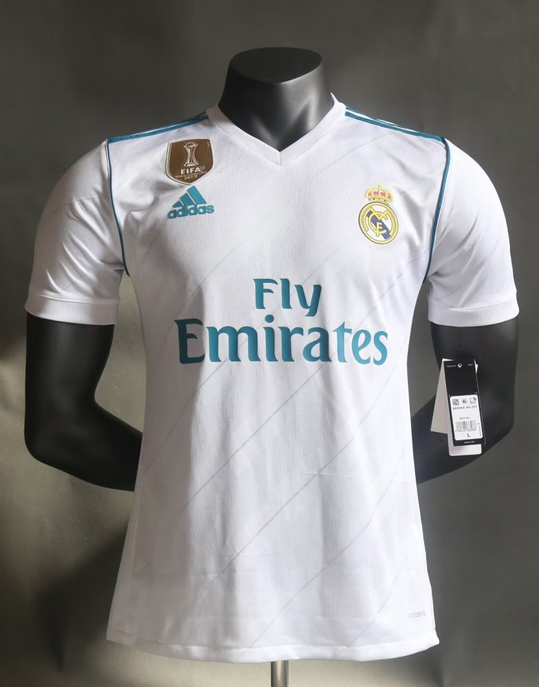 1718 Real Madrid home Retro Player version