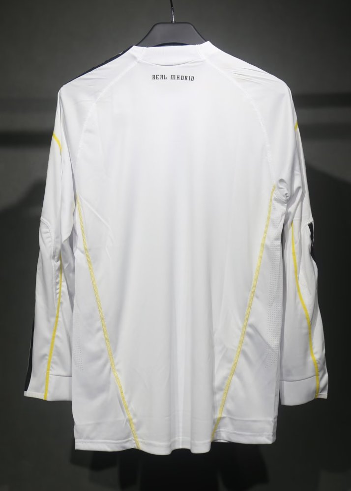 0910 Real Madrid home Long sleeve Retro Player version