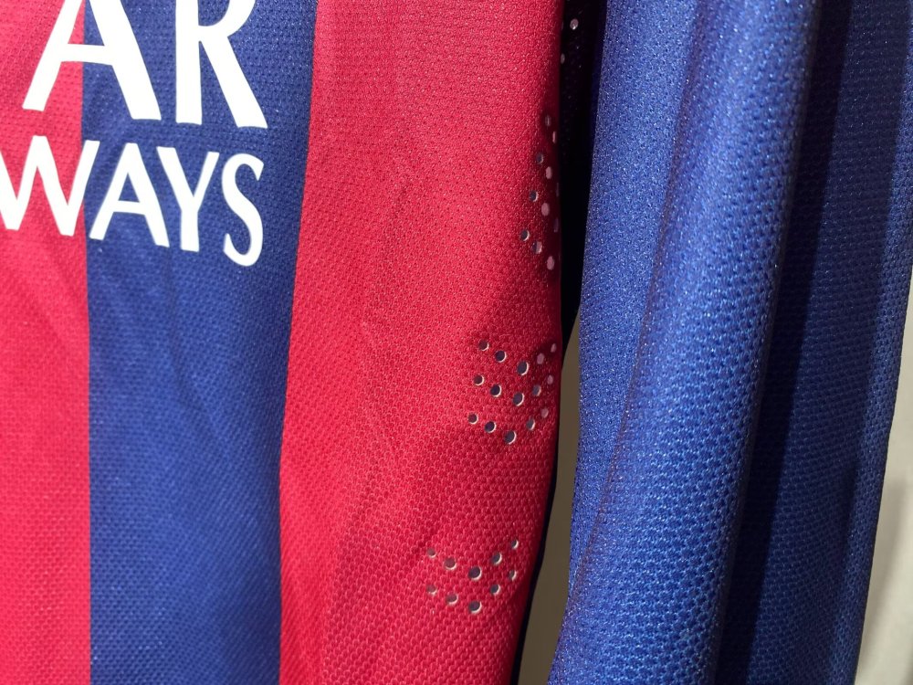 1415 Barcelona home Long sleeve Retro Player version
