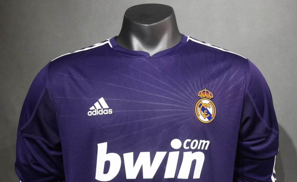 1011 Real Madrid third Long sleeve Retro Player version