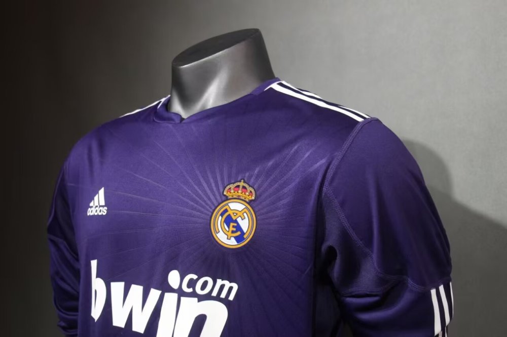 1011 Real Madrid third Long sleeve Retro Player version
