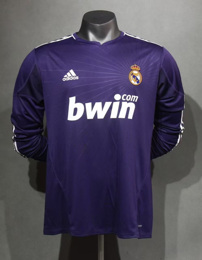 1011 Real Madrid third Long sleeve Retro Player version