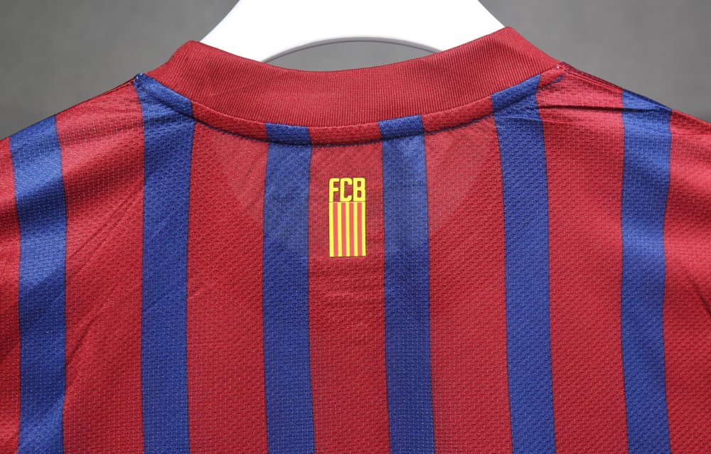 1112 Barcelona home Long sleeve Retro Player version