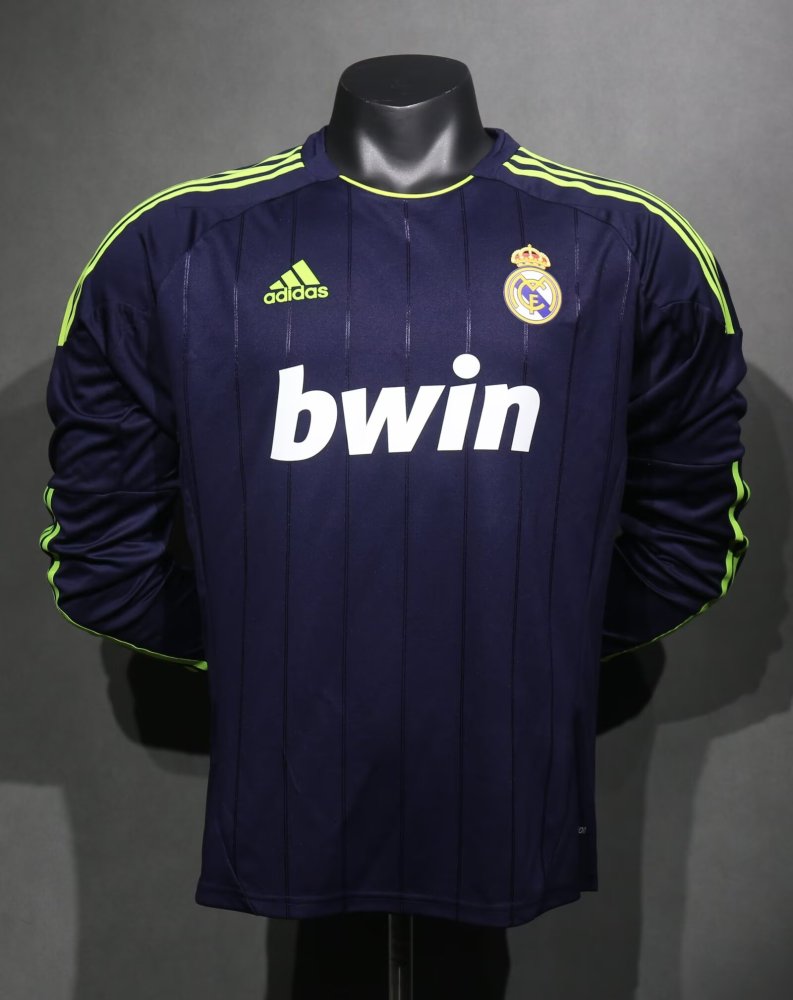 1213 Real Madrid away Long sleeve Retro Player version