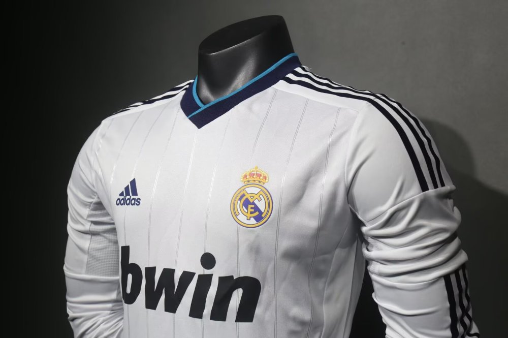 1213 Real Madrid home Long sleeve Retro Player version