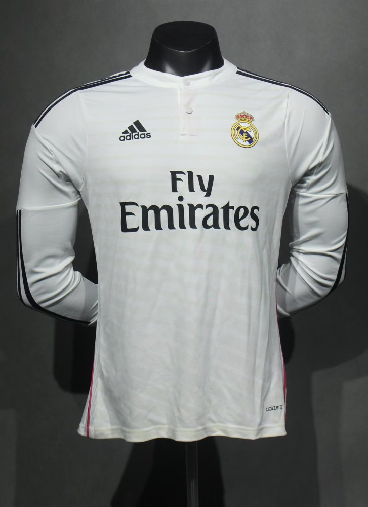 1415 Real Madrid home Long sleeve Retro Player version