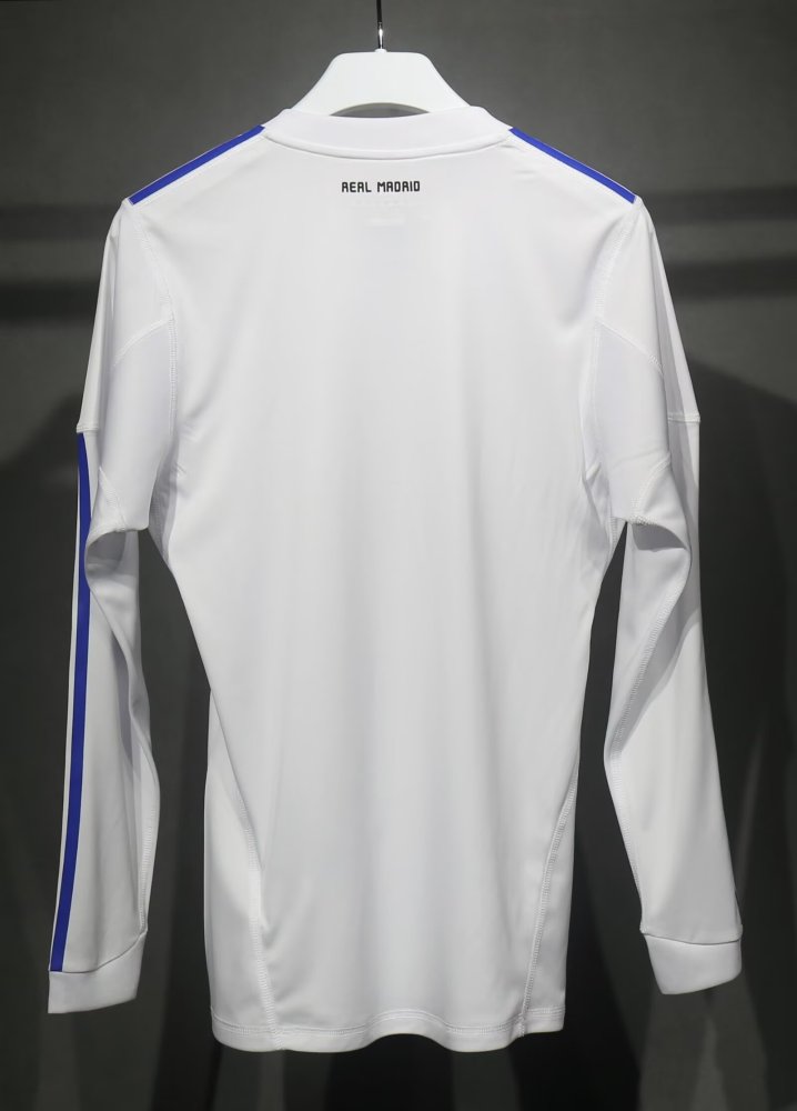1011 Real Madrid home Long sleeve Retro Player version