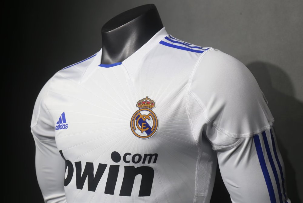 1011 Real Madrid home Long sleeve Retro Player version