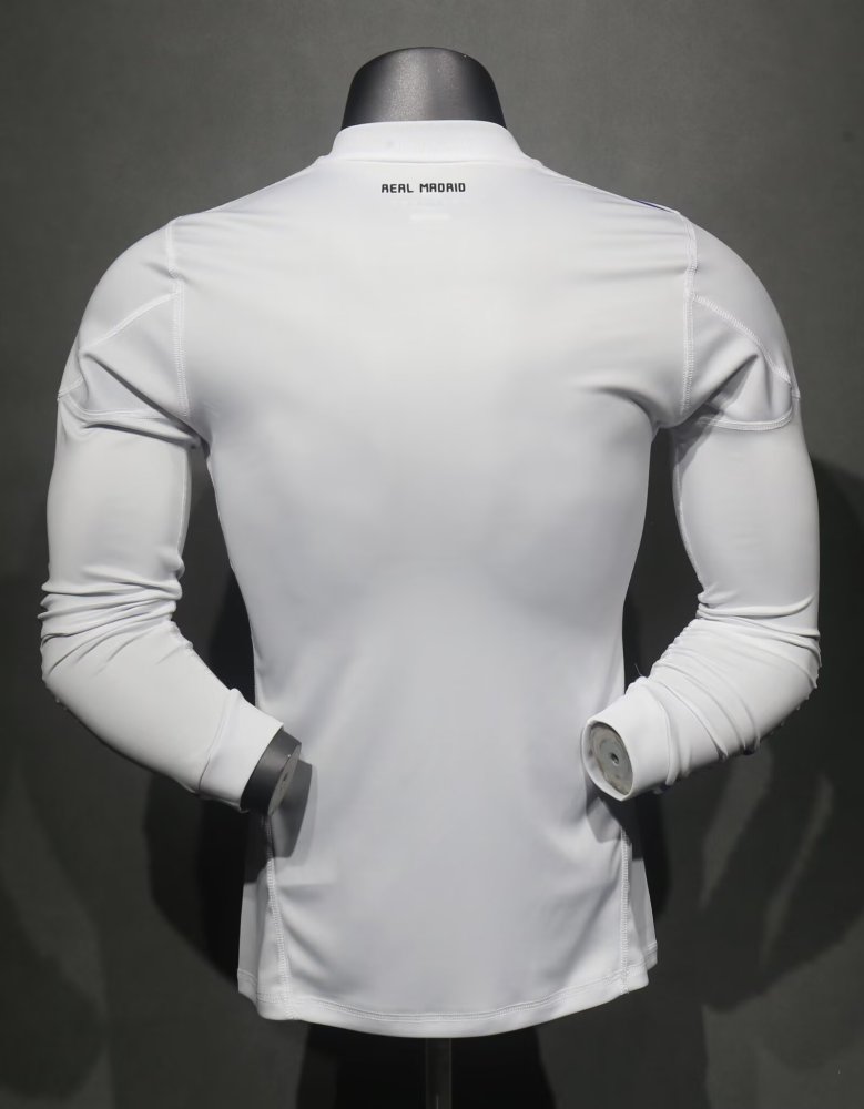 1011 Real Madrid home Long sleeve Retro Player version