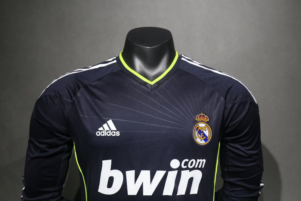 1011 Real Madrid away Long sleeve Retro Player version