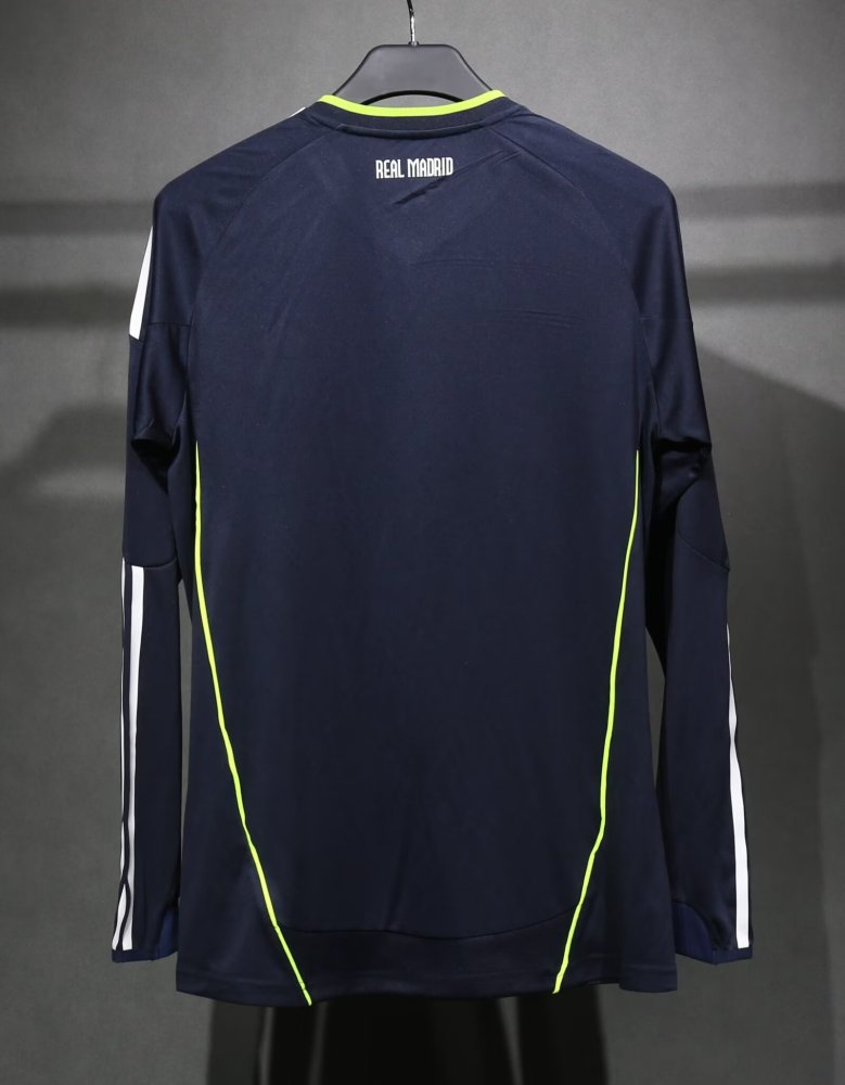 1011 Real Madrid away Long sleeve Retro Player version