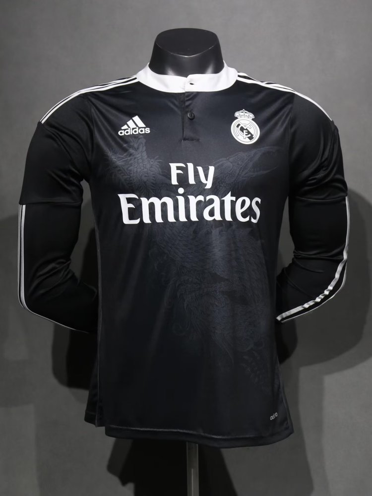 1415 Real Madrid Third Long sleeve Retro Player version