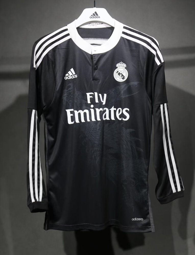 1415 Real Madrid Third Long sleeve Retro Player version