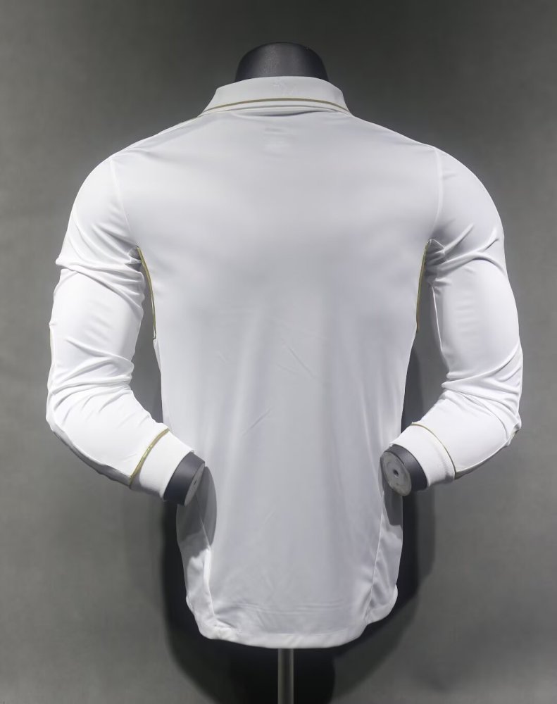 1112 Real Madrid home Long sleeve Retro Player version