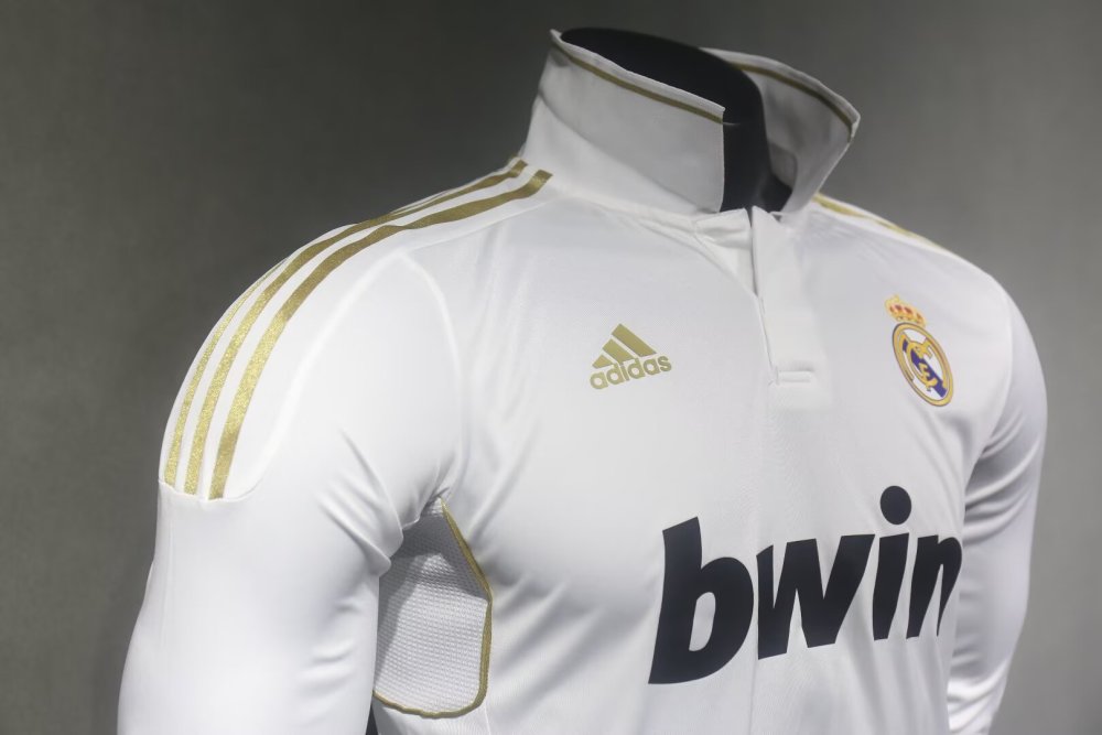 1112 Real Madrid home Long sleeve Retro Player version