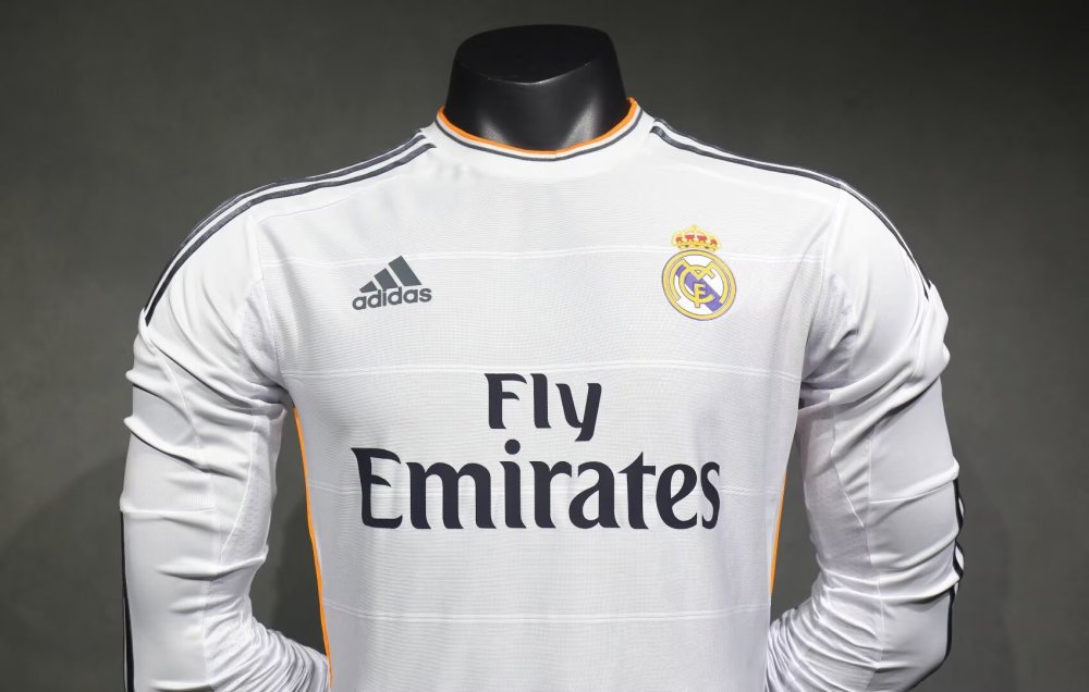 1314 Real Madrid home Long sleeve Retro Player version