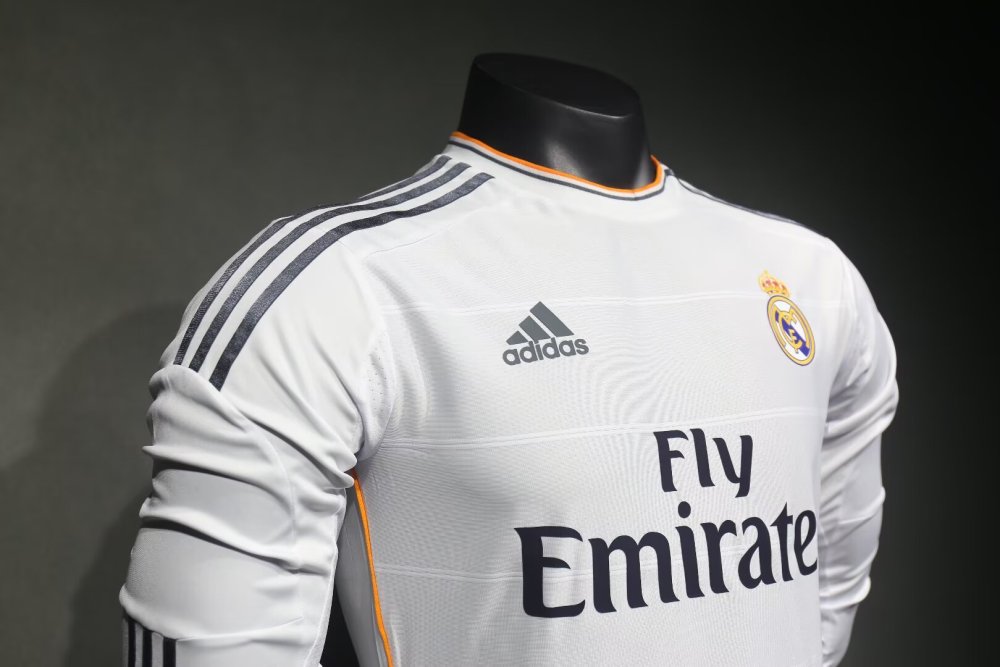 1314 Real Madrid home Long sleeve Retro Player version
