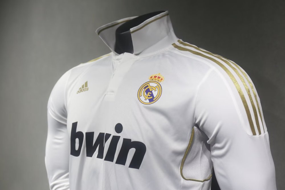 1112 Real Madrid home Long sleeve Retro Player version
