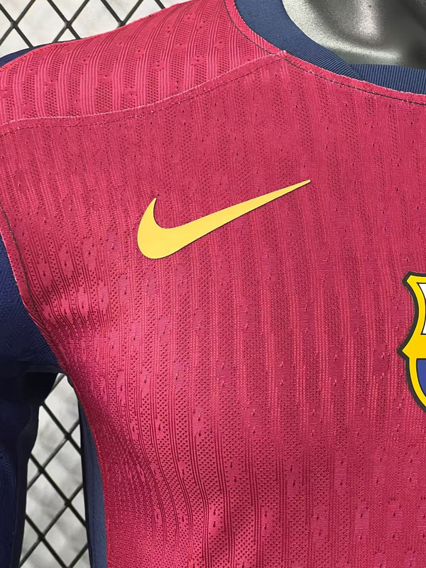 2024/2025 Limited Edition FC Barcelona x Travis Scott Men’s Home Player version Long sleeve