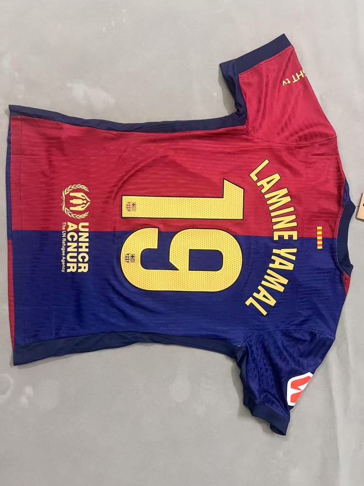 2024/2025 Limited Edition FC Barcelona x Travis Scott Men’s Home Player version Long sleeve