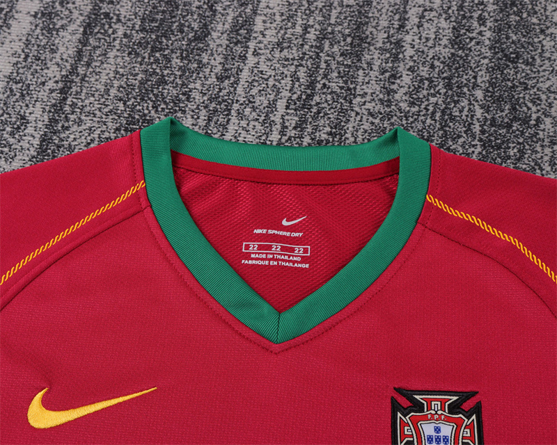 2006 Portugal Home Retro Kids