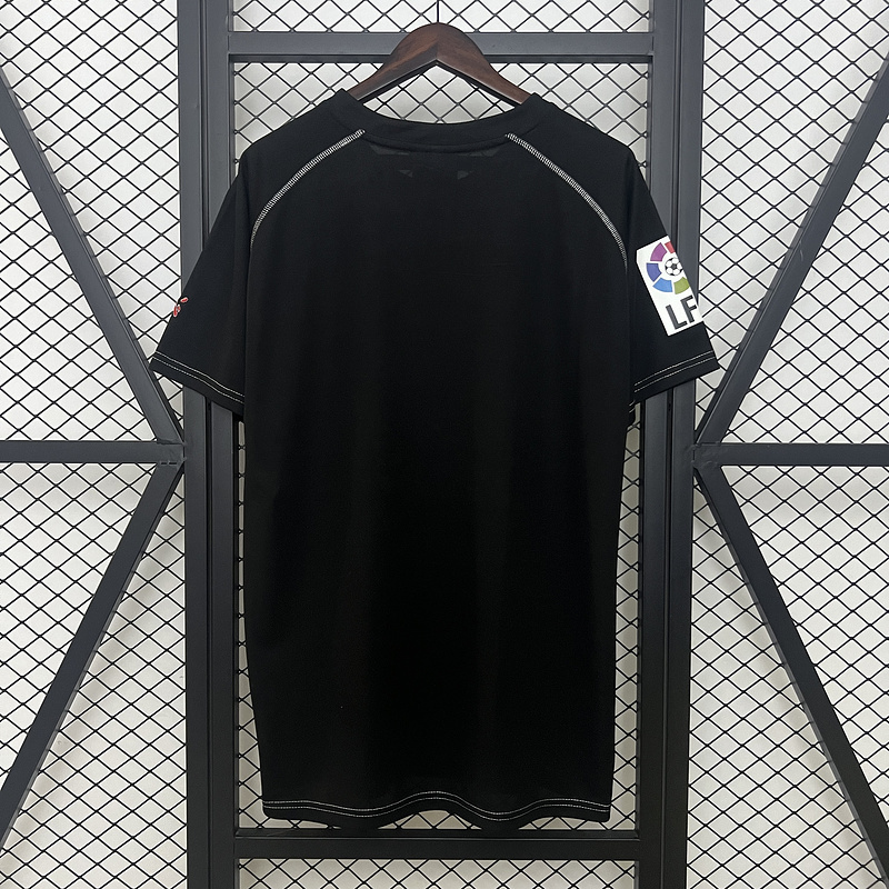 0508 Athletic Bilbao away Black  retro Fan version