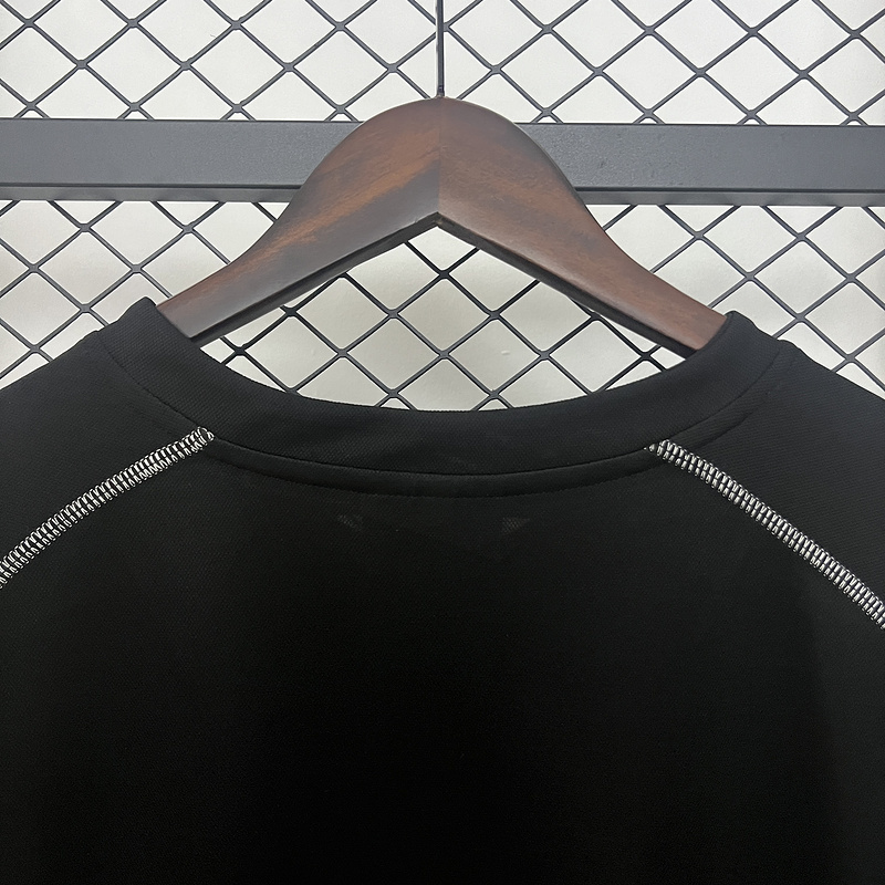 0508 Athletic Bilbao away Black  retro Fan version