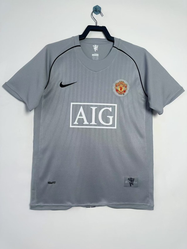 0708 Manchester United goalkeeper retro Fan version