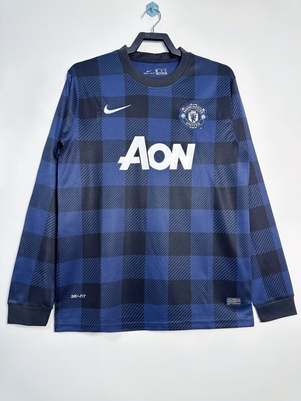 1314 Manchester United Away long sleeve retro Fan version