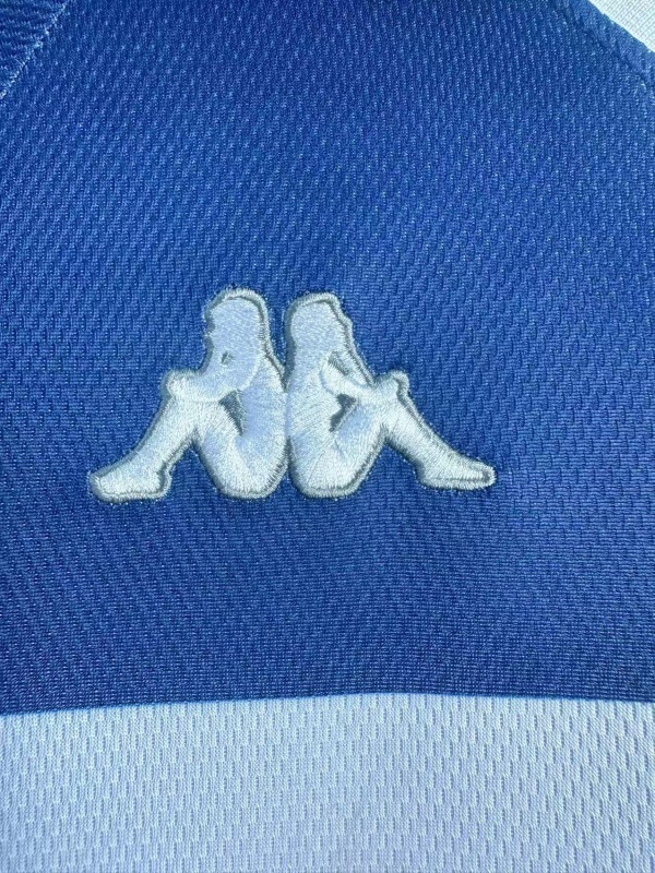 9798 Manchester City Away retro Long sleeve Fan version