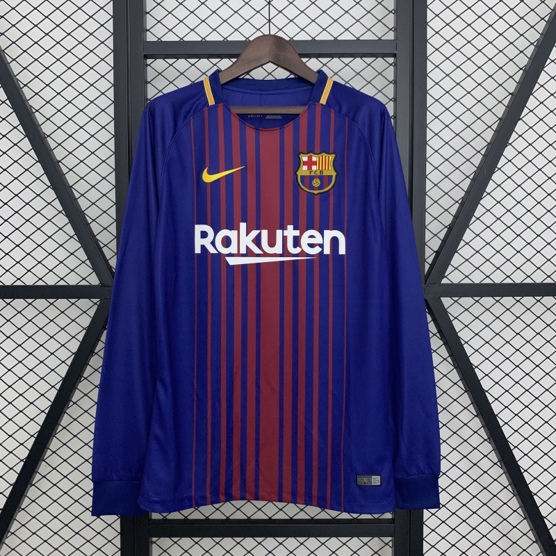 1718 Barcelona Home Long Sleeve retro Fan version