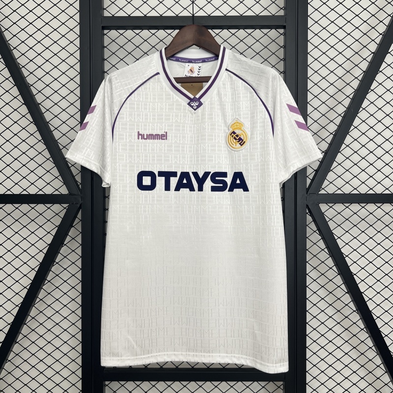 9092 Real Madrid Home retro Fan version