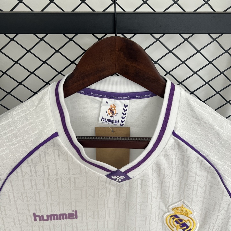 9092 Real Madrid Home retro Fan version