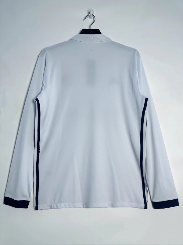1617 Real Madrid Home long sleeve retro Fan version