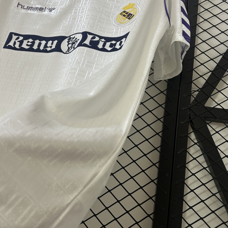 8990 Real Madrid Home retro Fan version