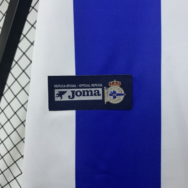0304 Deportivo La Coruna Home retro Fan version