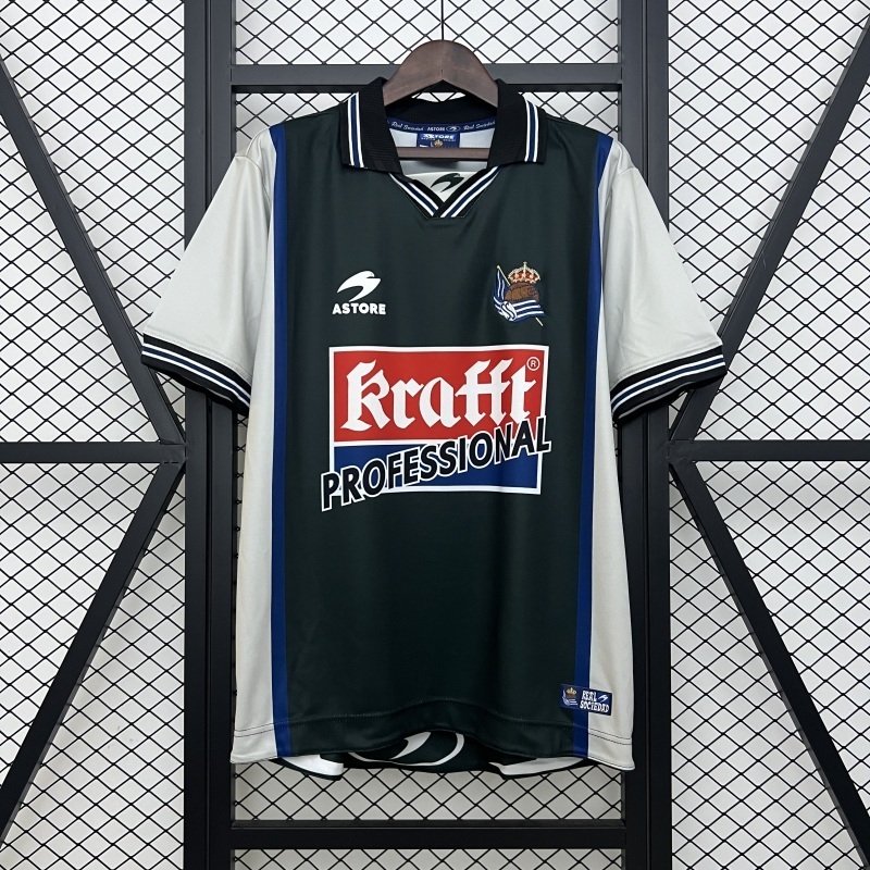 0002 Real Sociedad Away retro Fan version