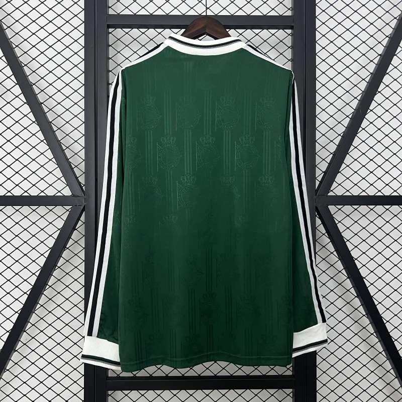 9900 Deportivo La Coruna Long sleeve Away retro Fan version
