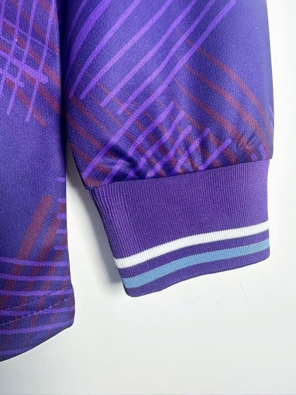 9293 Fiorentina home long sleeve retro Fan version