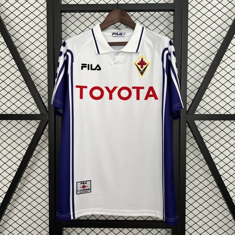 9900 Fiorentina Away retro Fan version